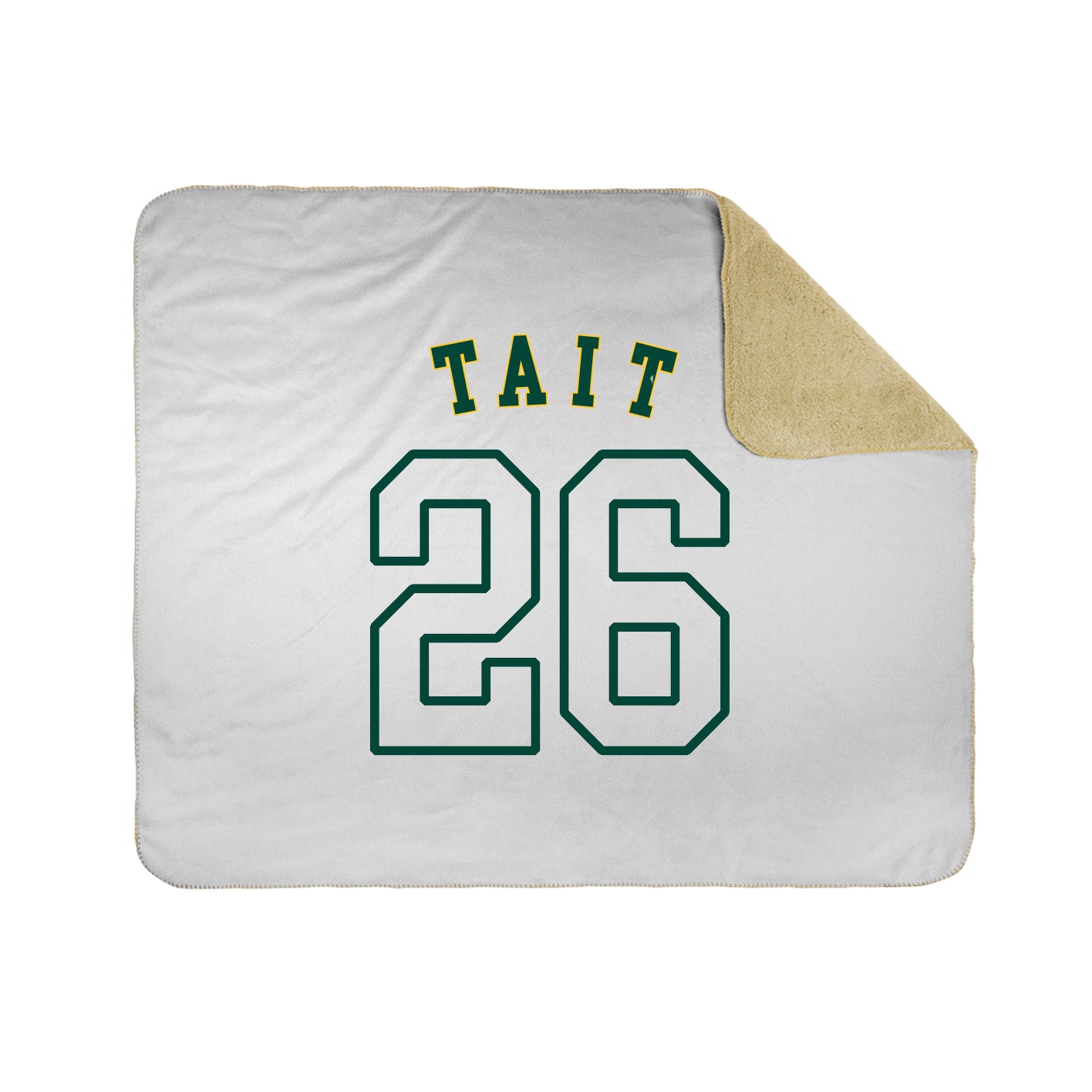 Throw Blanket — Shirsey Arch in White