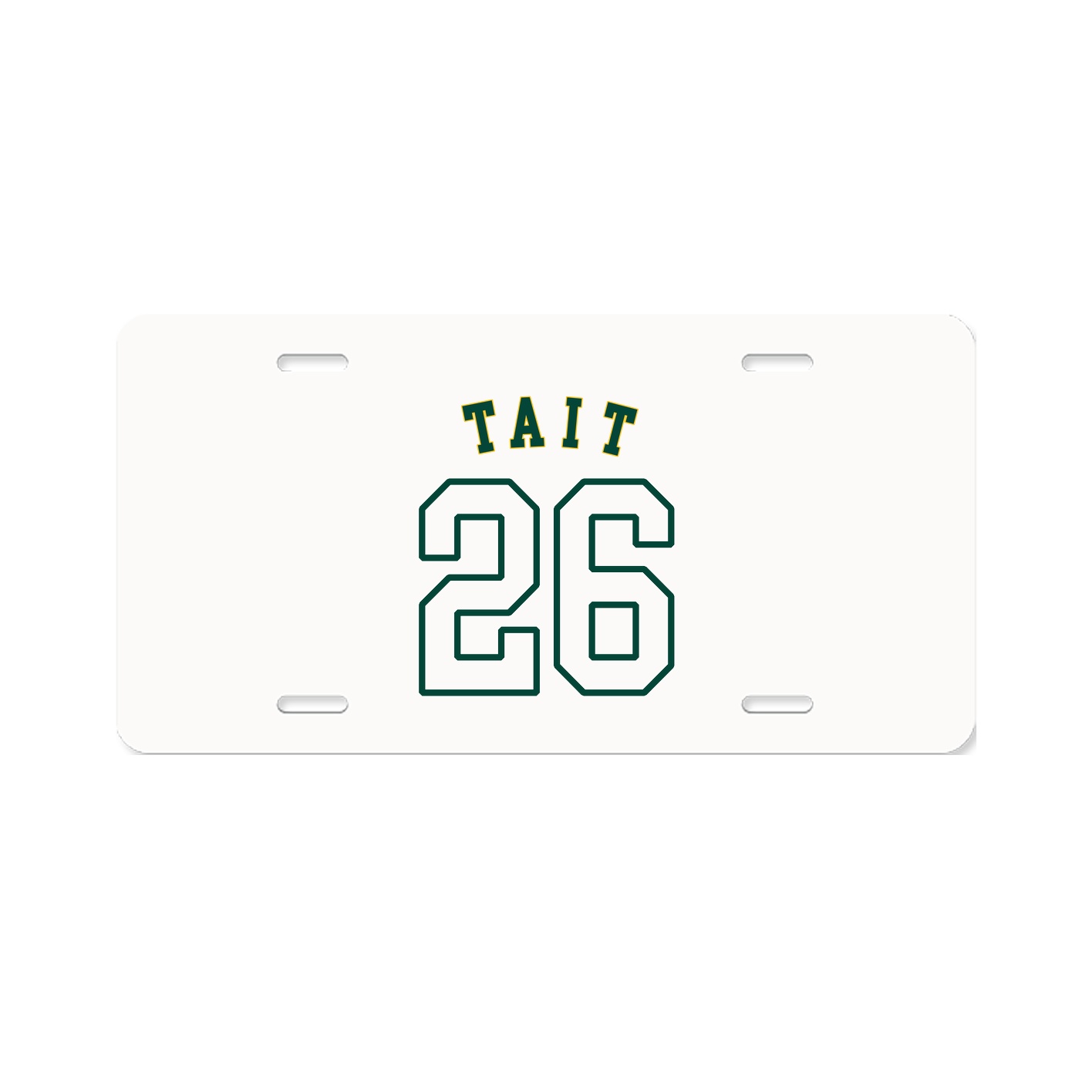 License Plate — Shirsey Arch in Classic