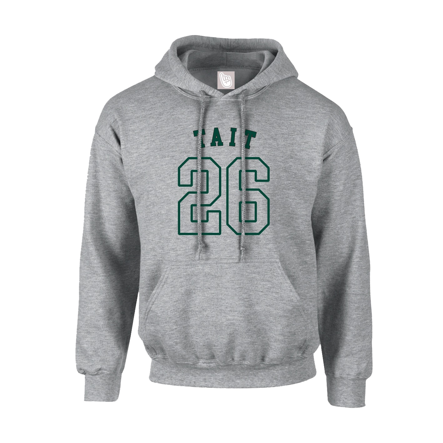 Youth Hoodie — Shirsey Arch in Grey