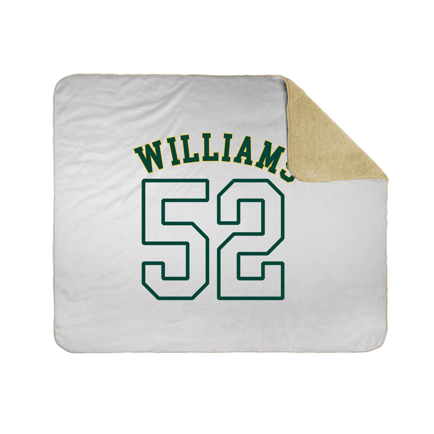 Throw Blanket — Shirsey Arch in White