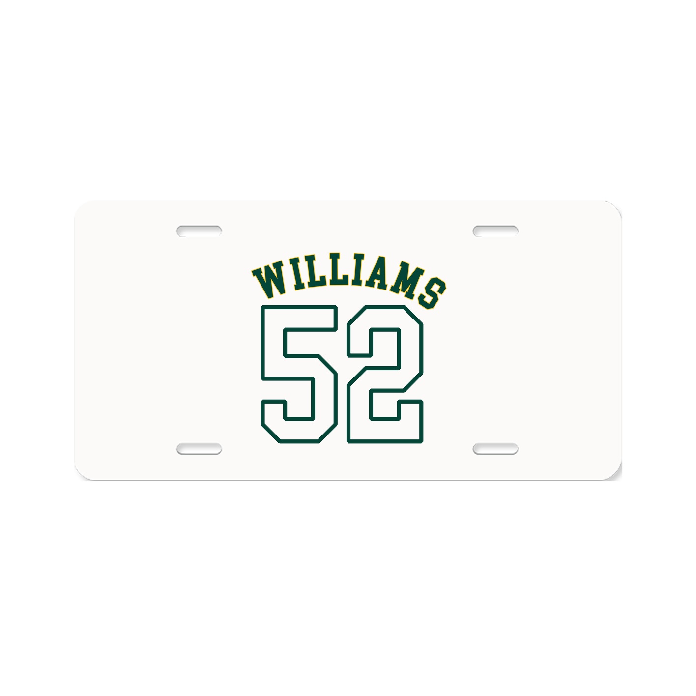 License Plate — Shirsey Arch in Classic