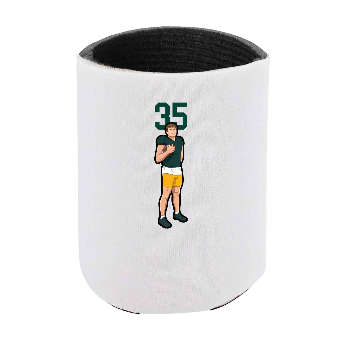 Can Holder — Number Top in White