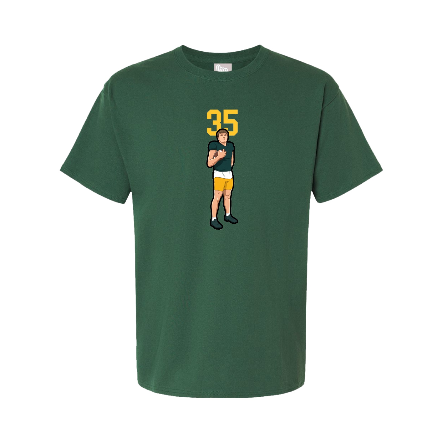 Tee — Number Top in Green
