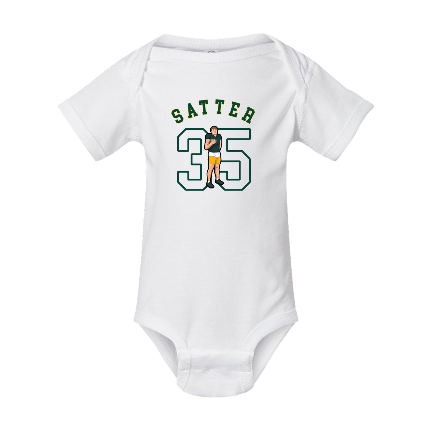 Baby Onesie — Shirsey Arch in White