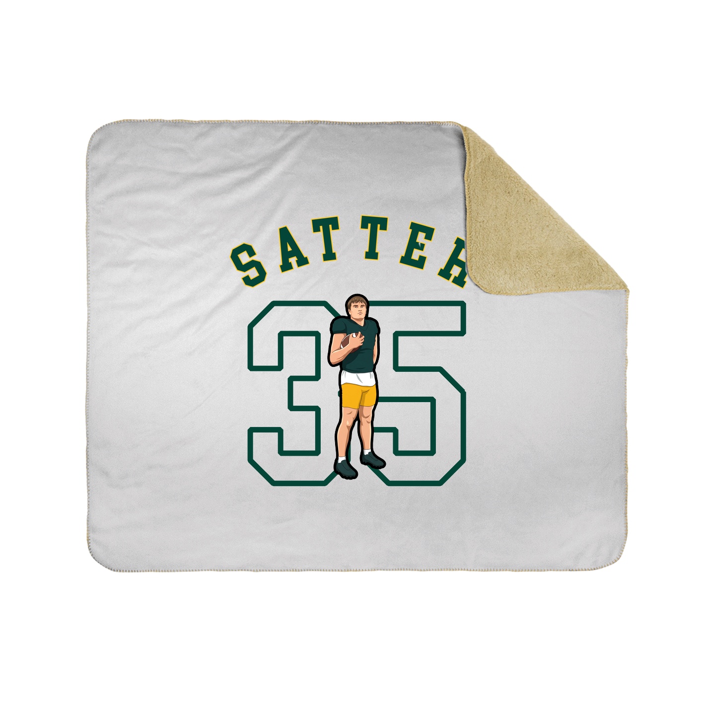 Throw Blanket — Shirsey Arch in White