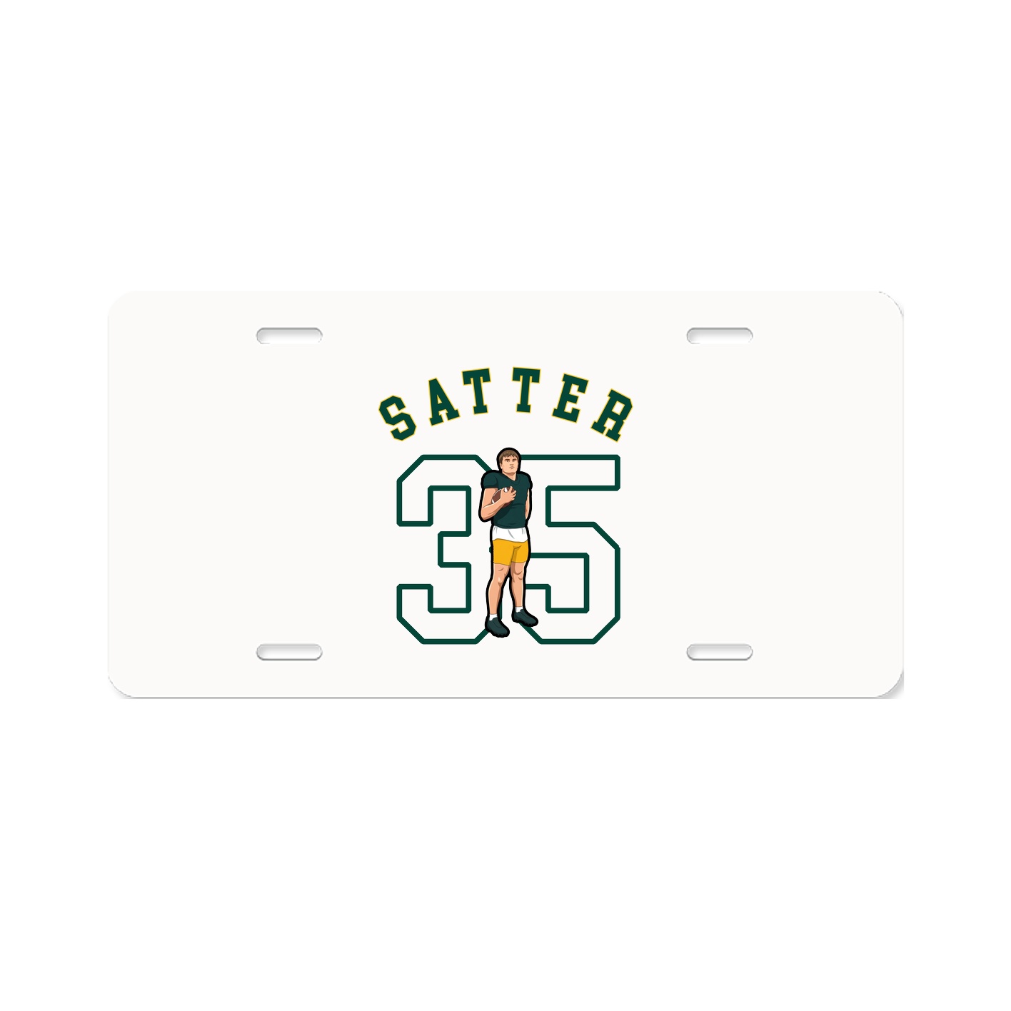 License Plate — Shirsey Arch in Classic
