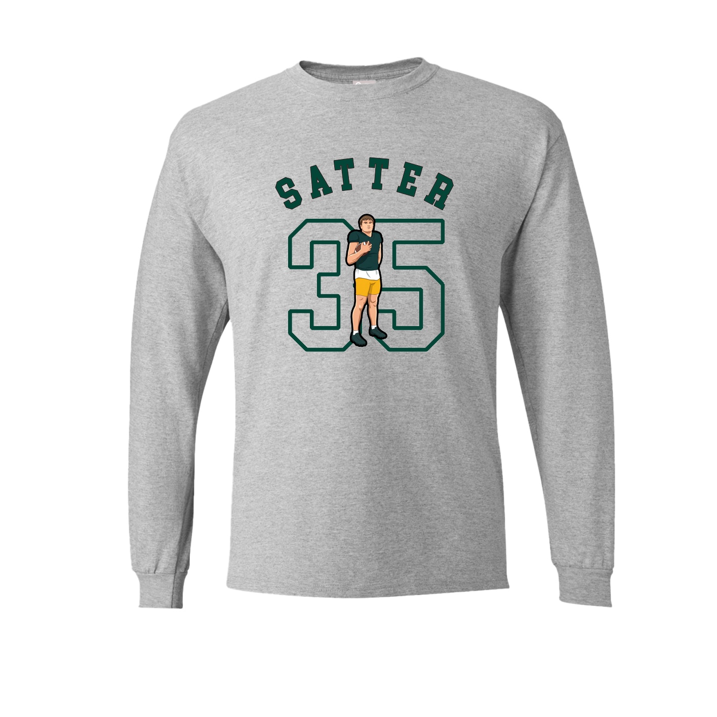 Long Sleeve Tee — Shirsey Arch in Grey