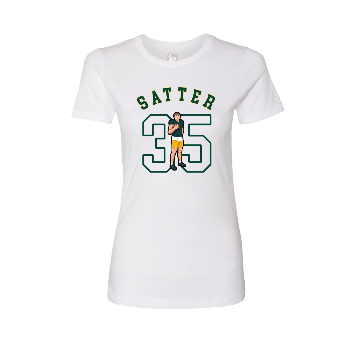 Womens Tee — Shirsey Arch in White