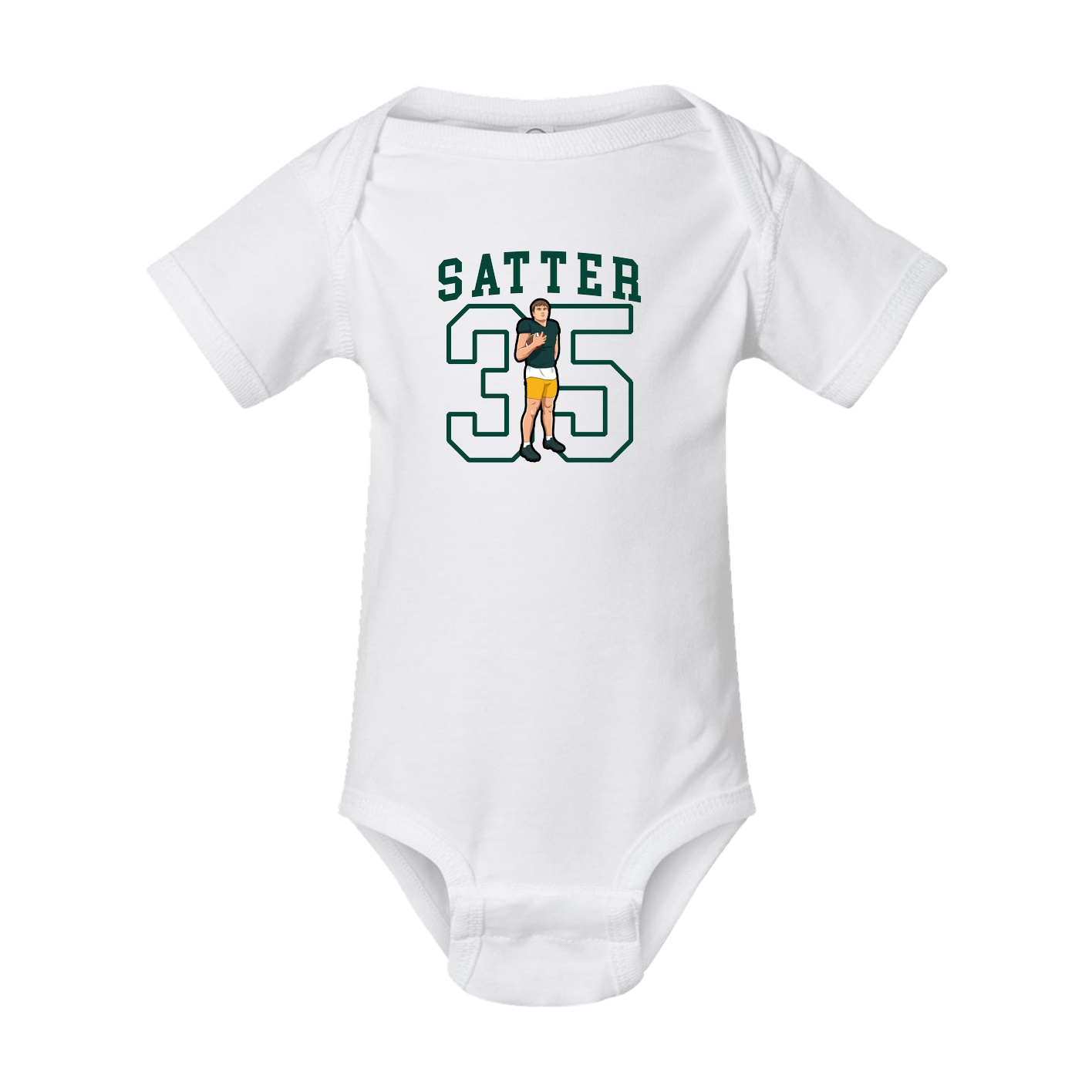 Baby Onesie — Shirsey in White
