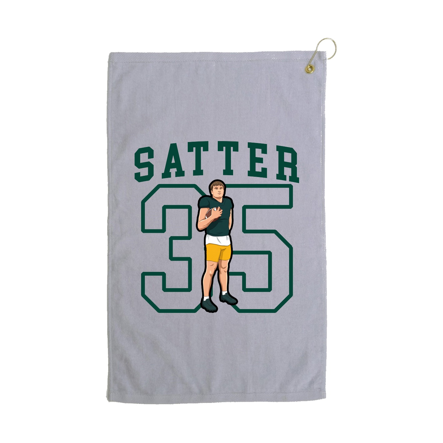 Golf Towel — Shirsey in Grey