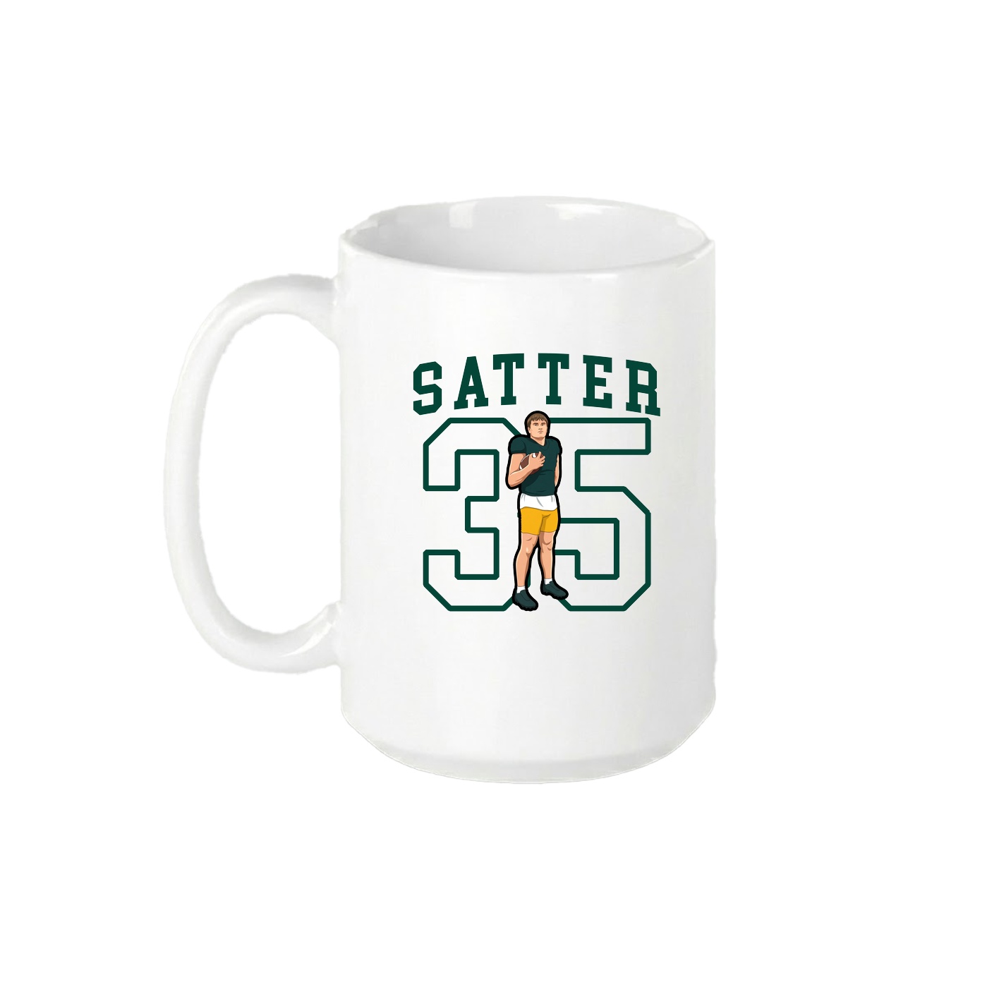 15oz Coffee Mug — Shirsey in White