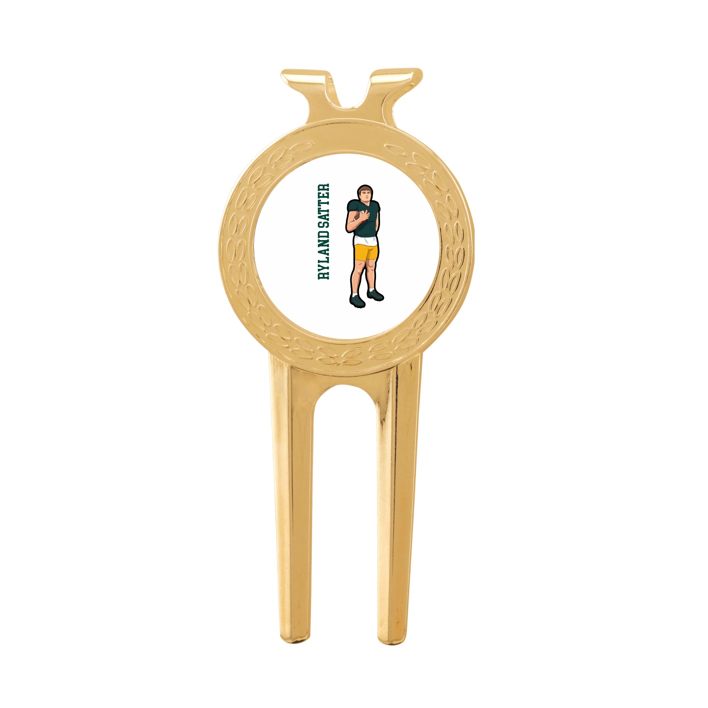 Divot Tool with Ball Marker — Name Vertical in Classic