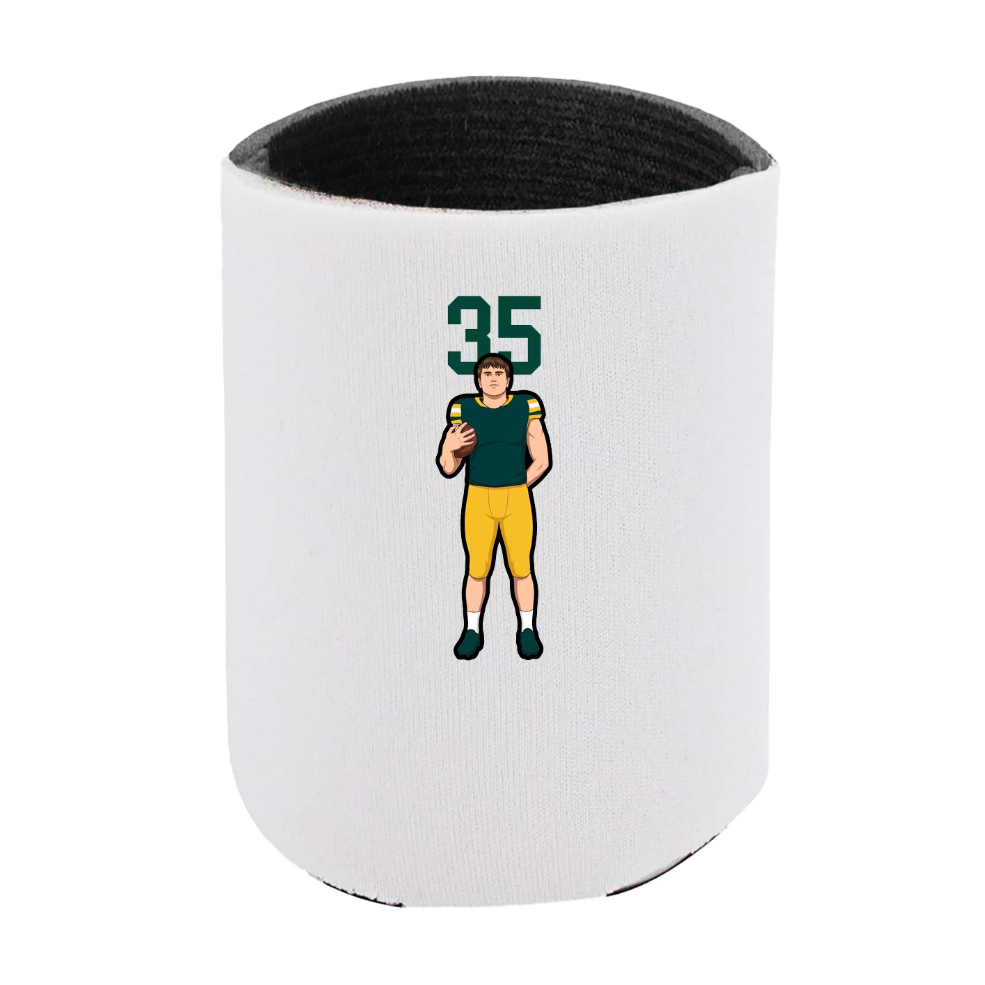 Can Holder — Number Top in White