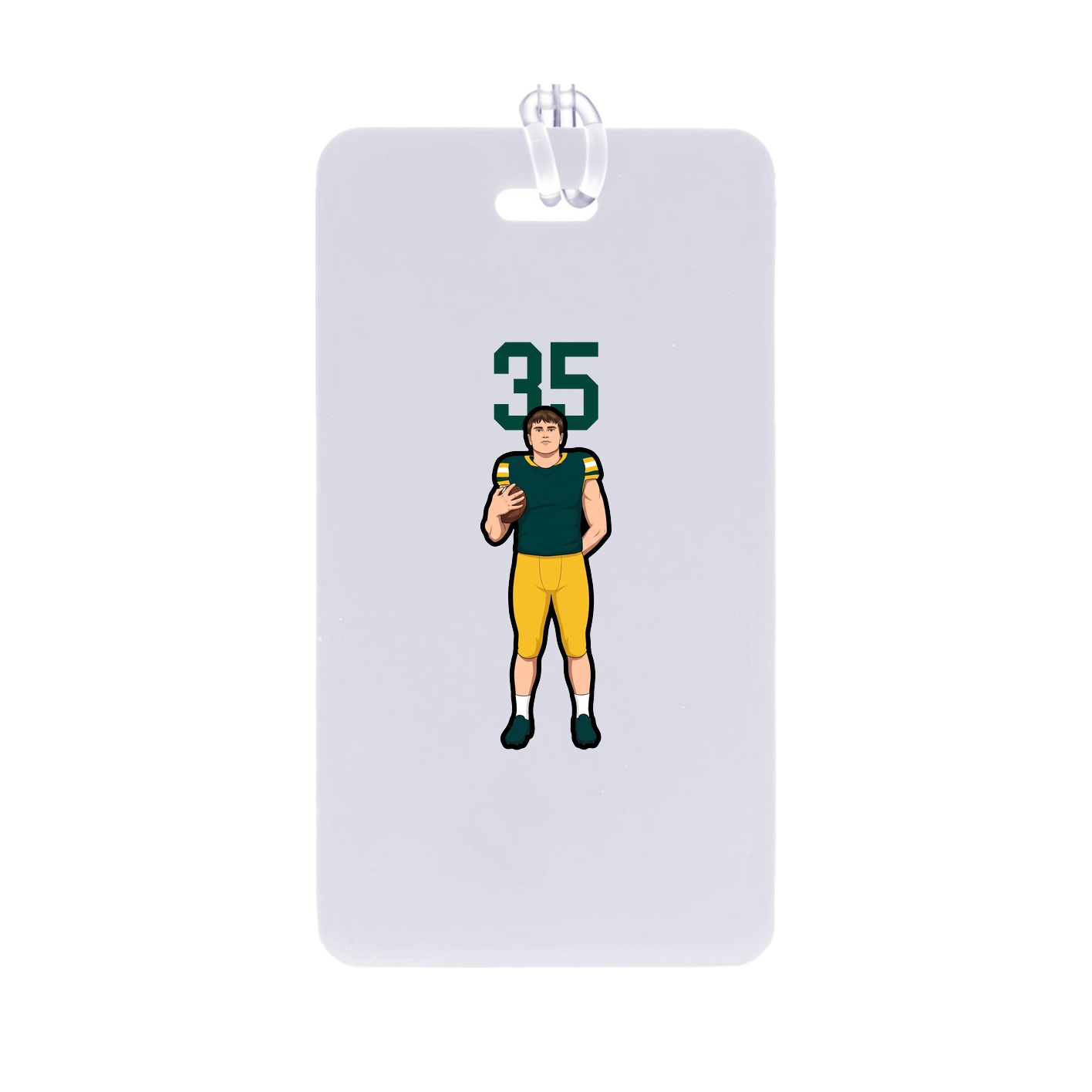 Bag Tag — Number Top in Classic