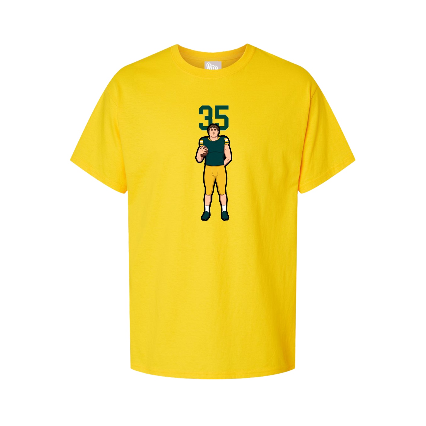 Tee — Number Top in Gold