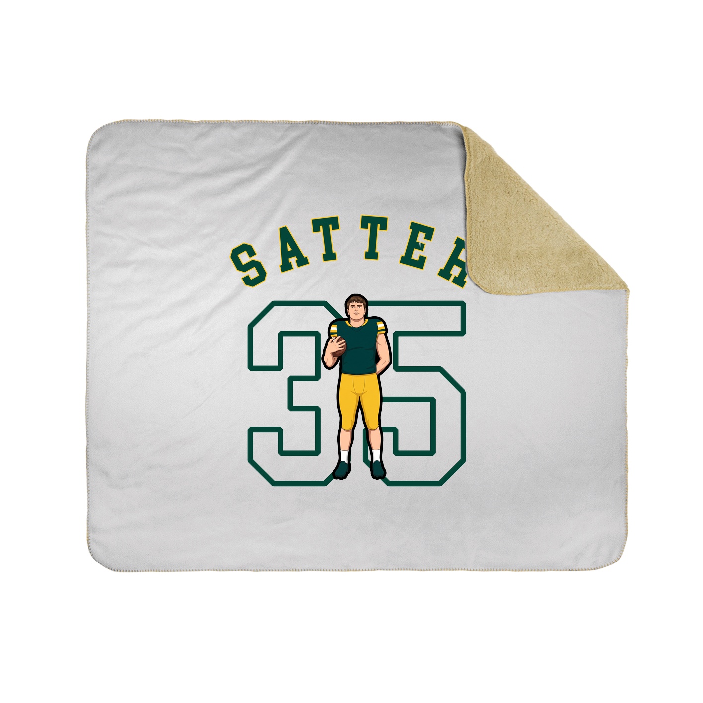 Throw Blanket — Shirsey Arch in White