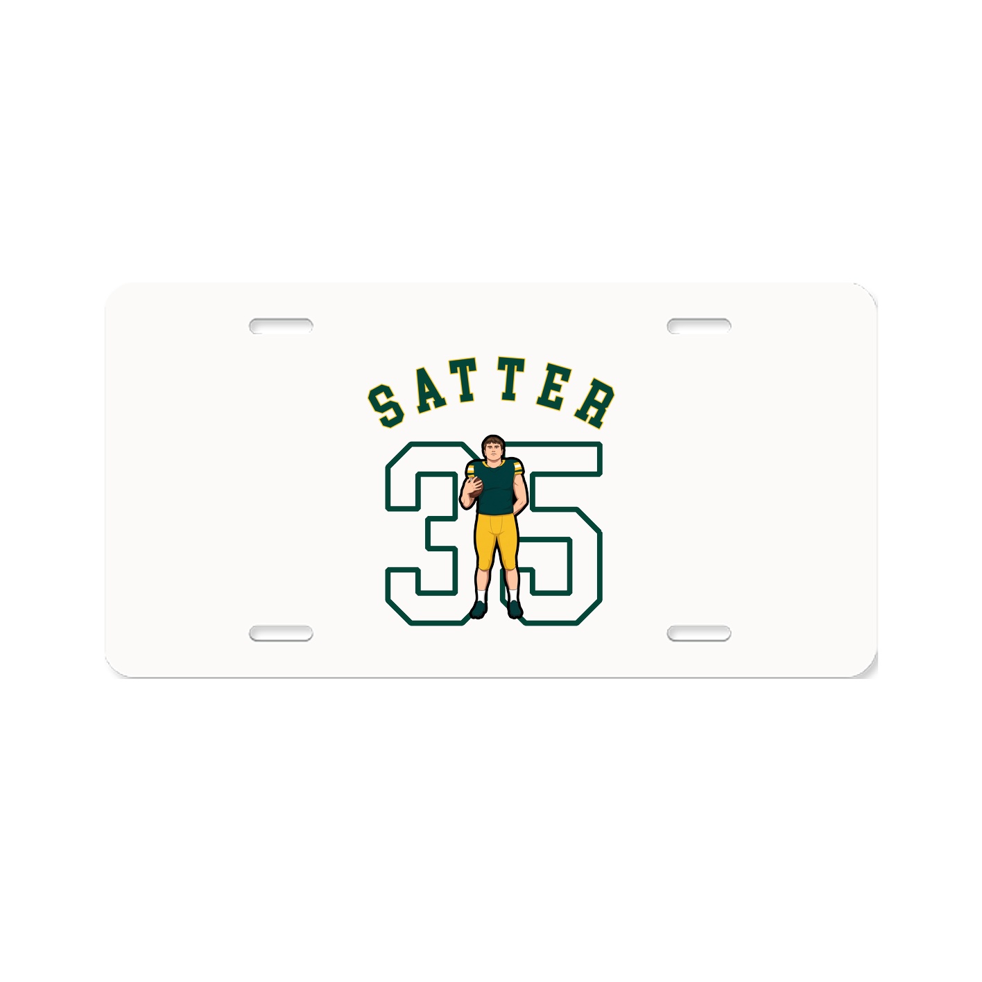 License Plate — Shirsey Arch in Classic