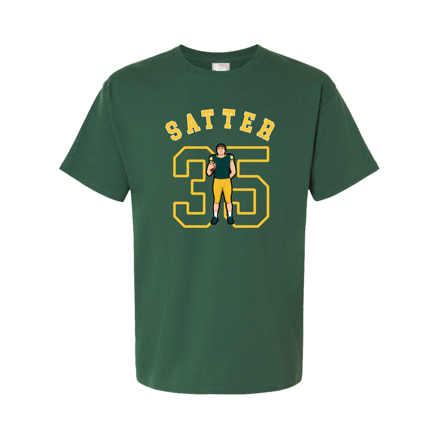 Youth Tee — Shirsey Arch in Green