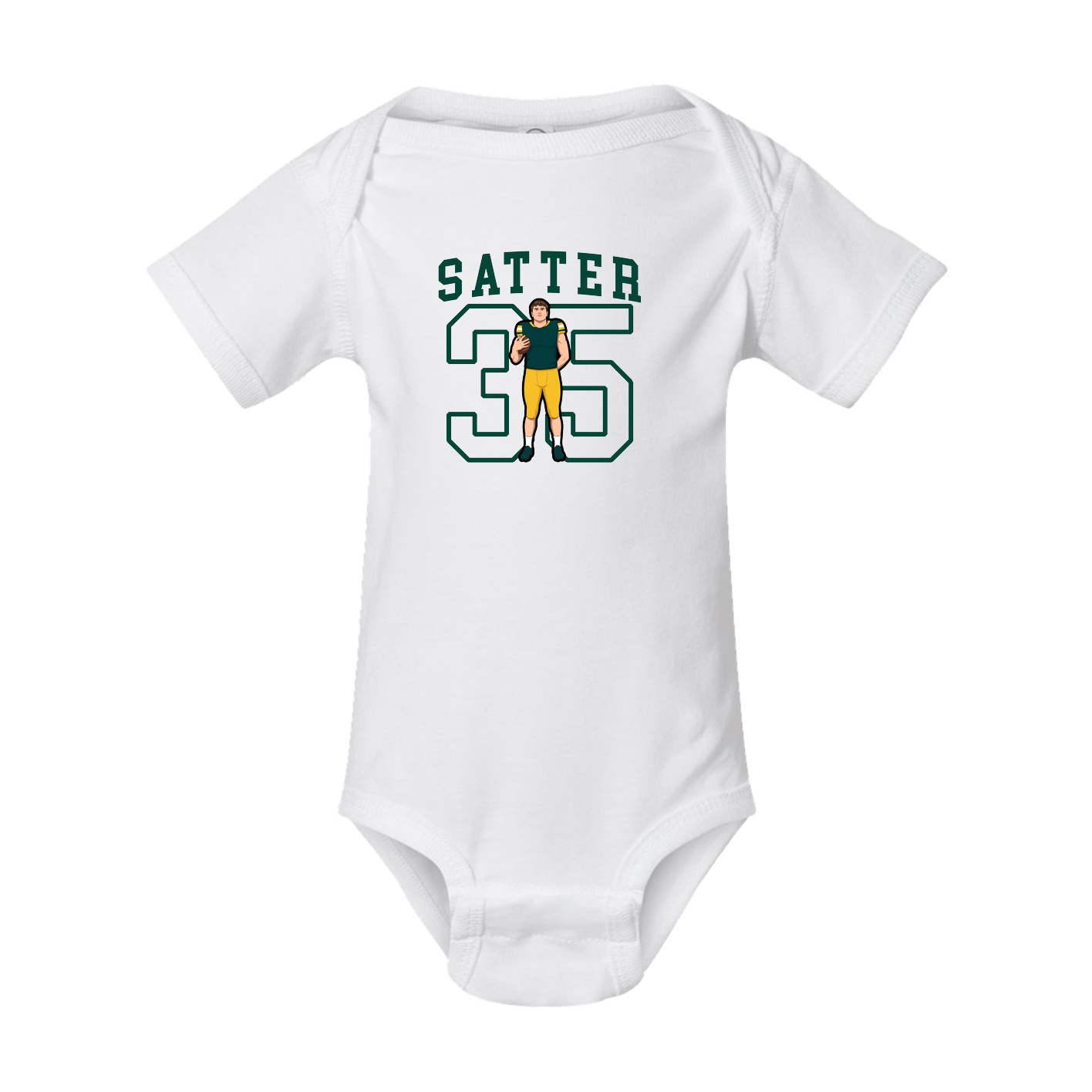 Baby Onesie — Shirsey in White