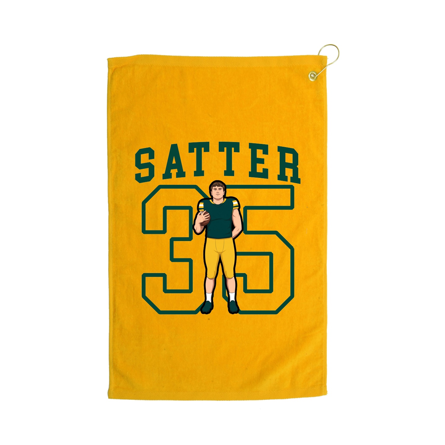 Golf Towel — Shirsey in Gold