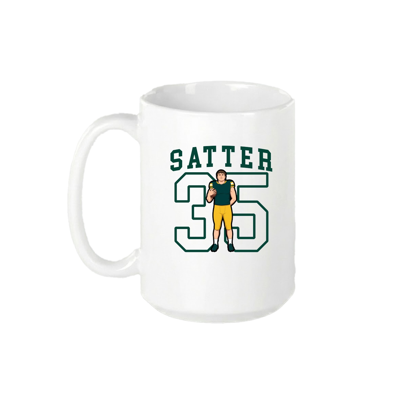 15oz Coffee Mug — Shirsey in White