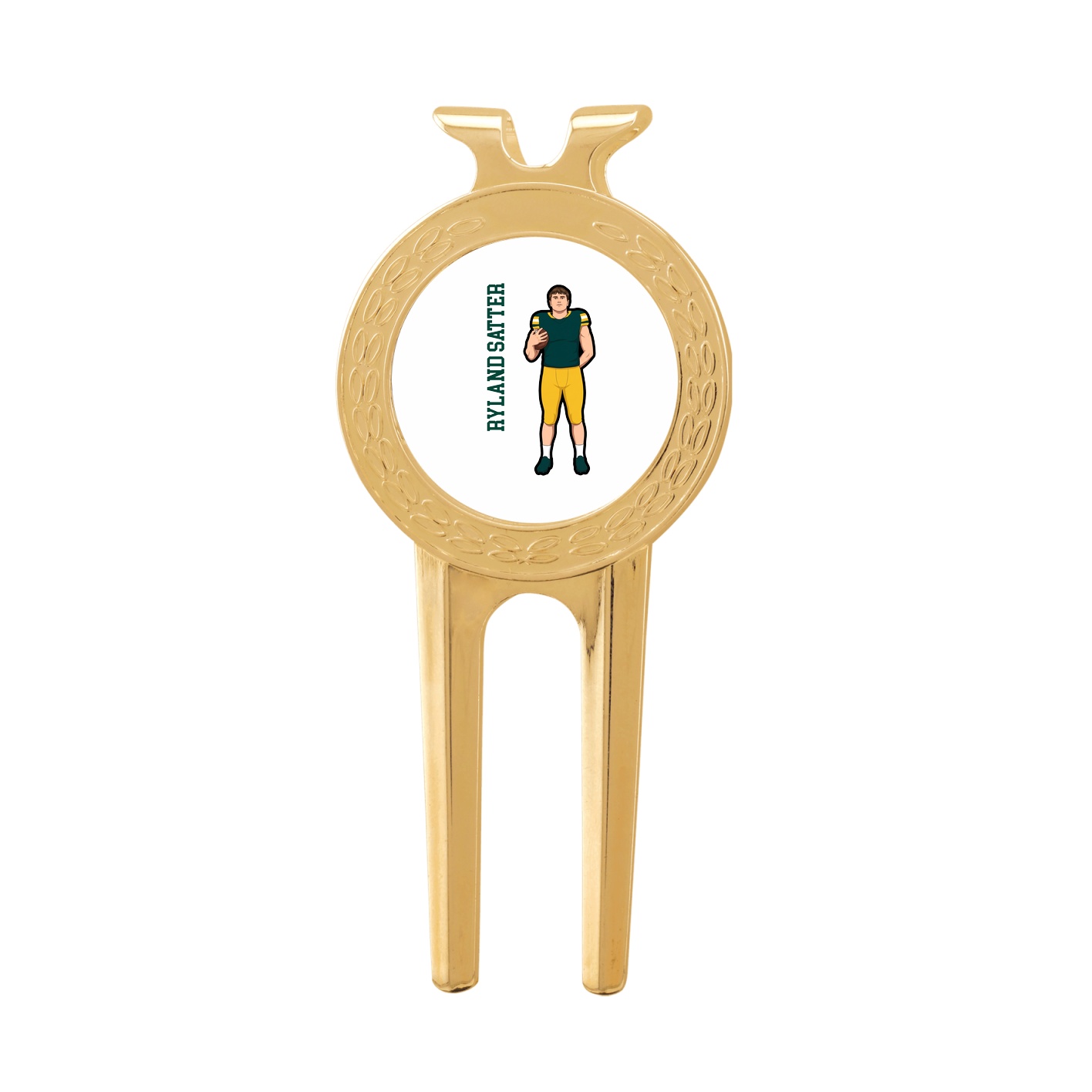 Divot Tool with Ball Marker — Name Vertical in Classic