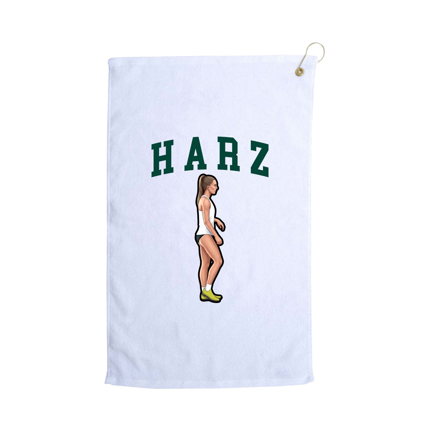 Golf Towel — Shirsey in White