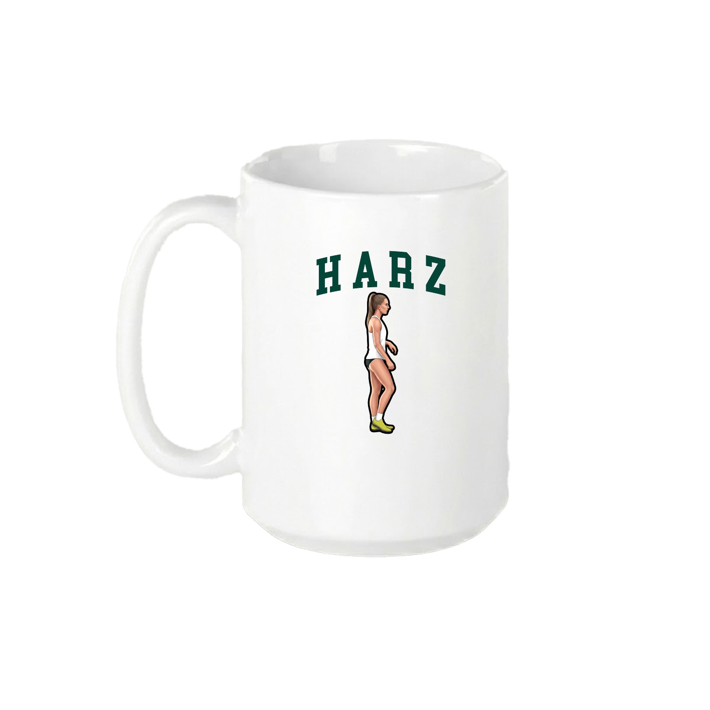 15oz Coffee Mug — Shirsey in White