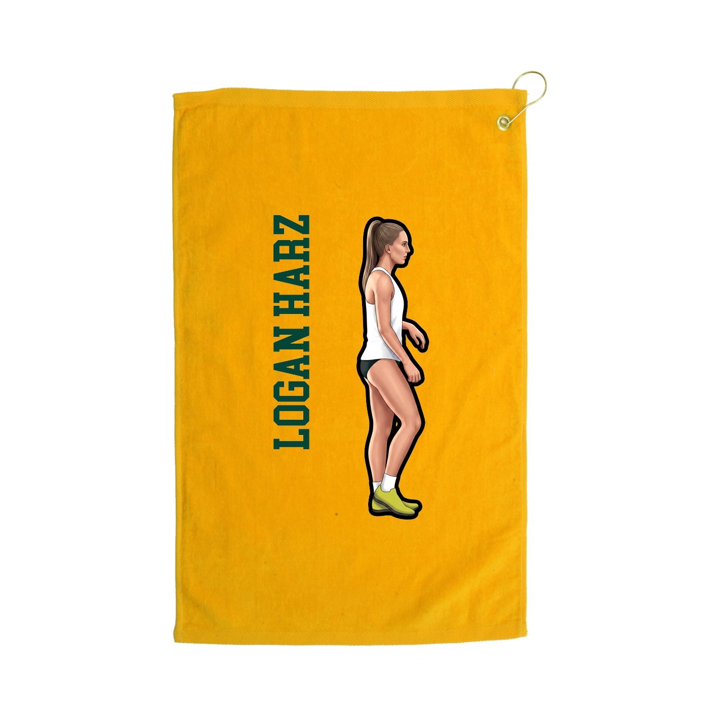 Terry Velour Golf Towel