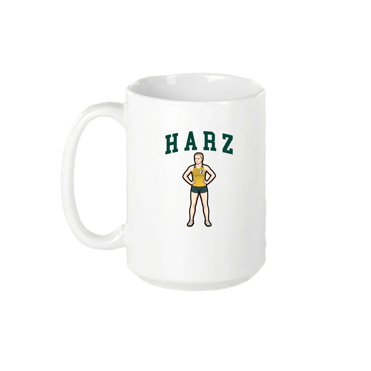 15oz Coffee Mug — Shirsey in White