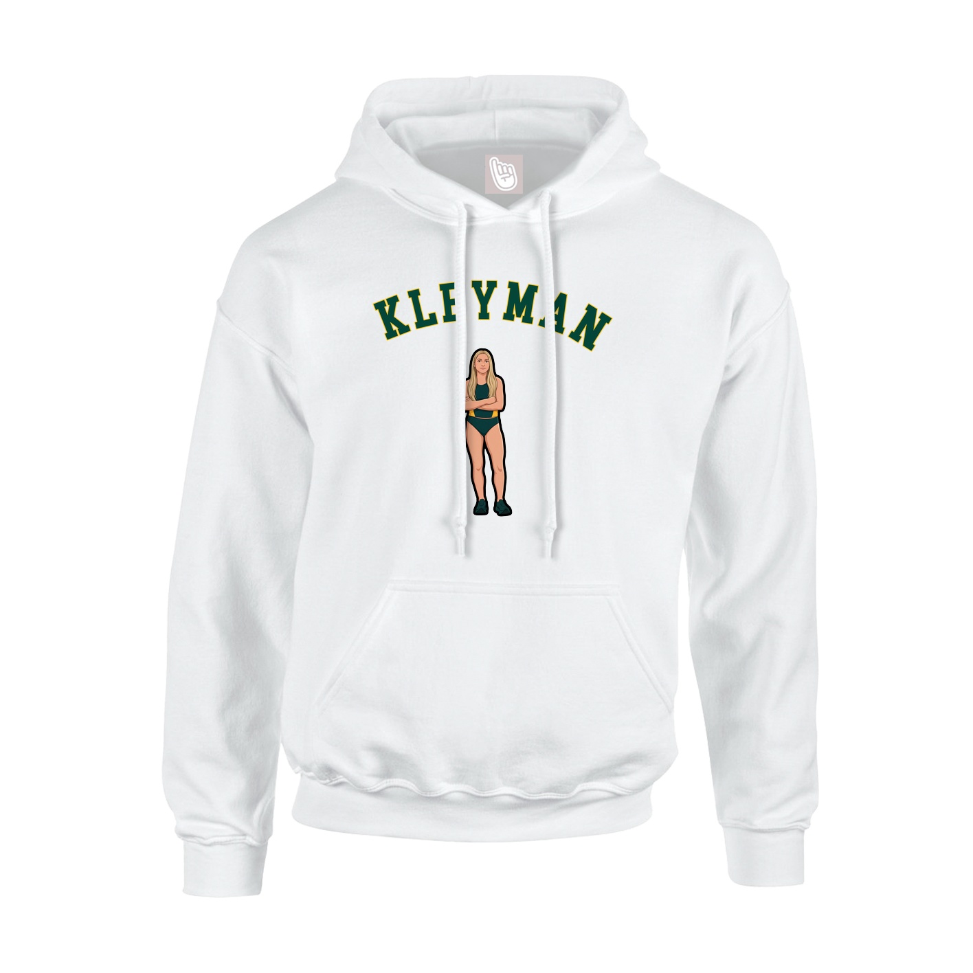 Hoodie — Shirsey Arch in White