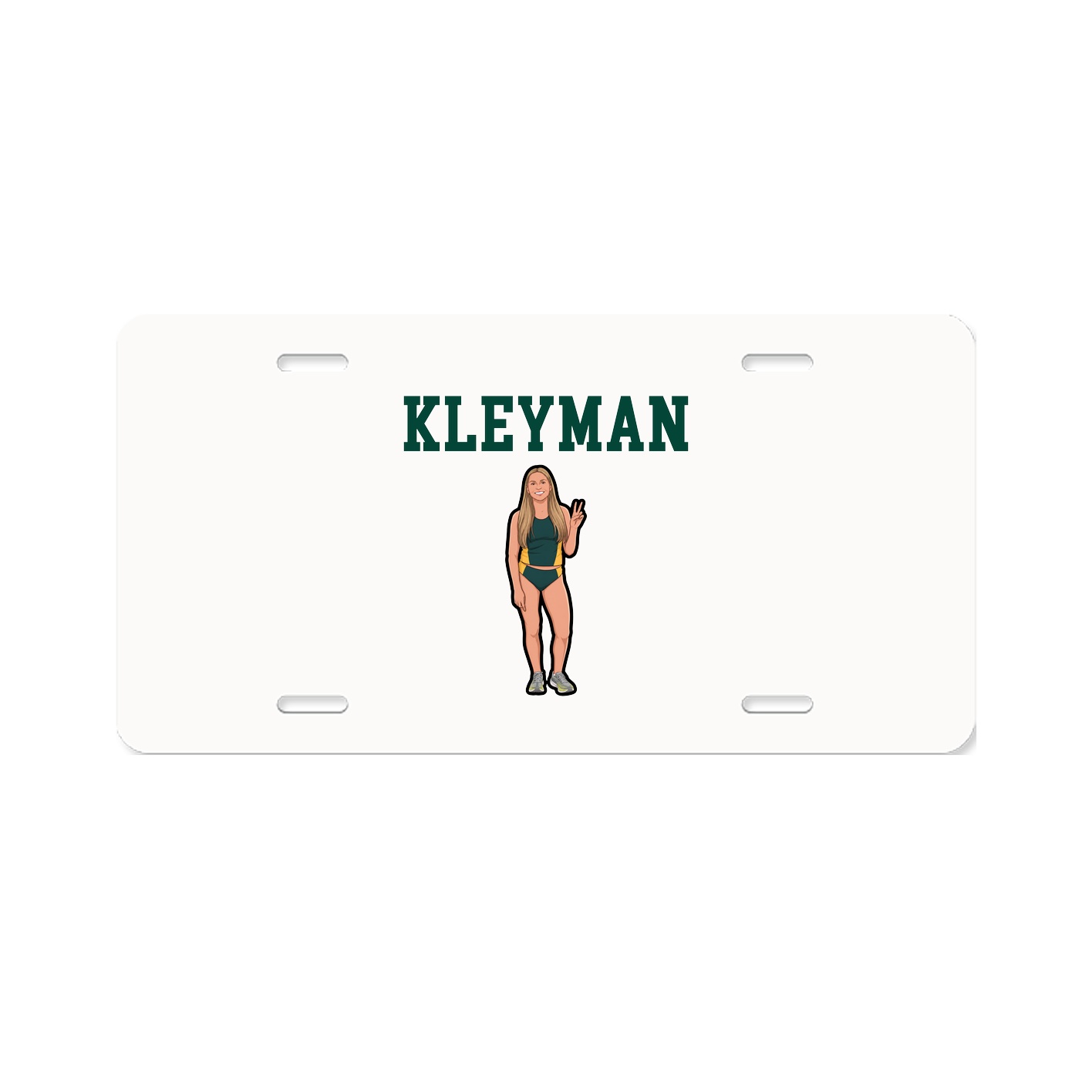 License Plate — Shirsey in Classic