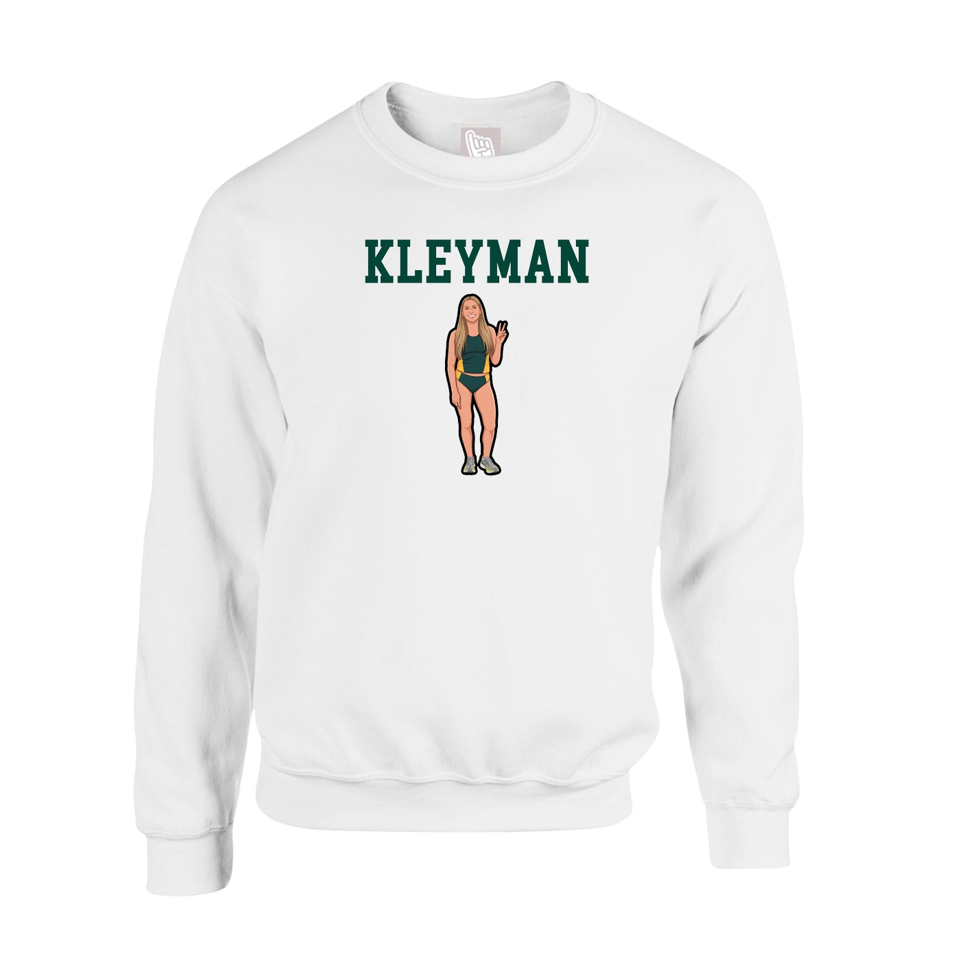 Fleece Crew — Shirsey in White