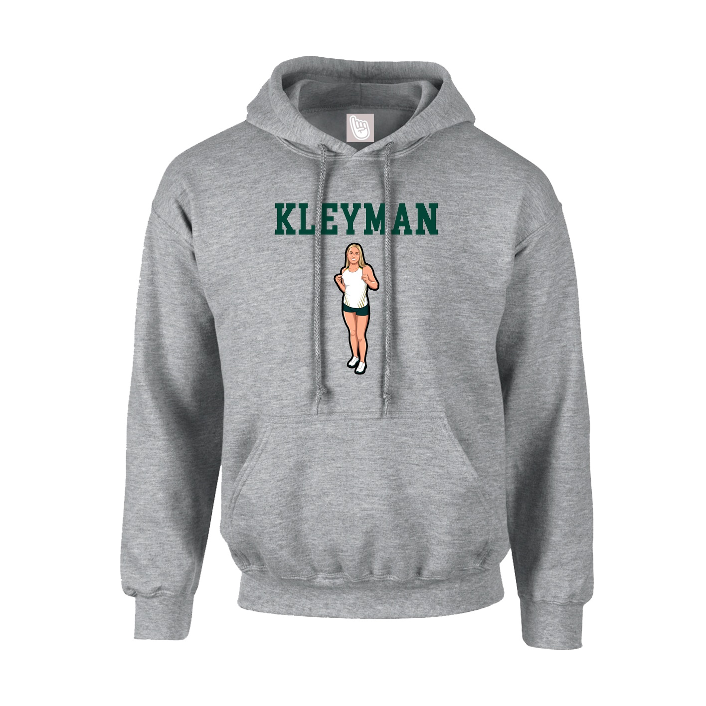 Hoodie — Shirsey in Grey