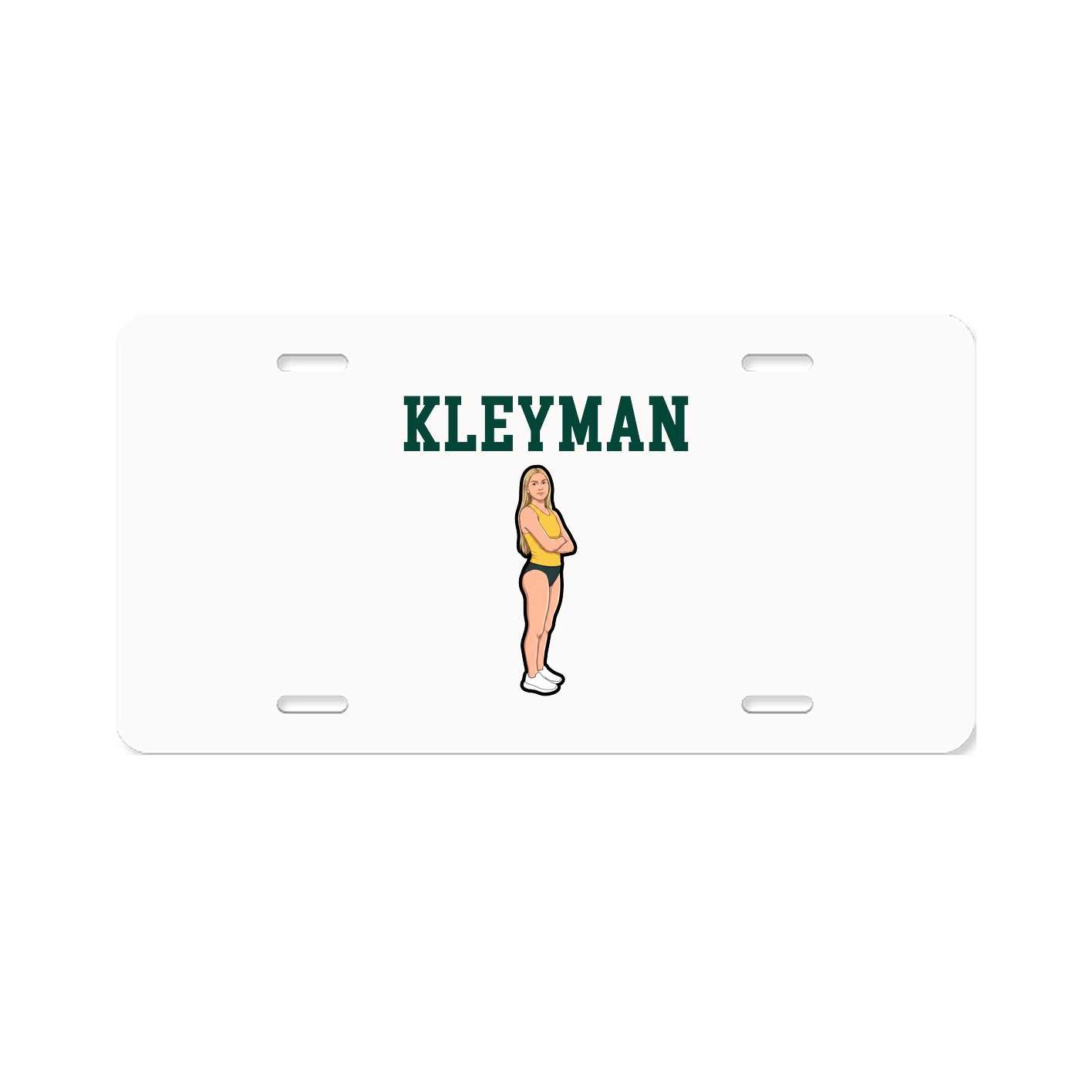 License Plate — Shirsey in Classic