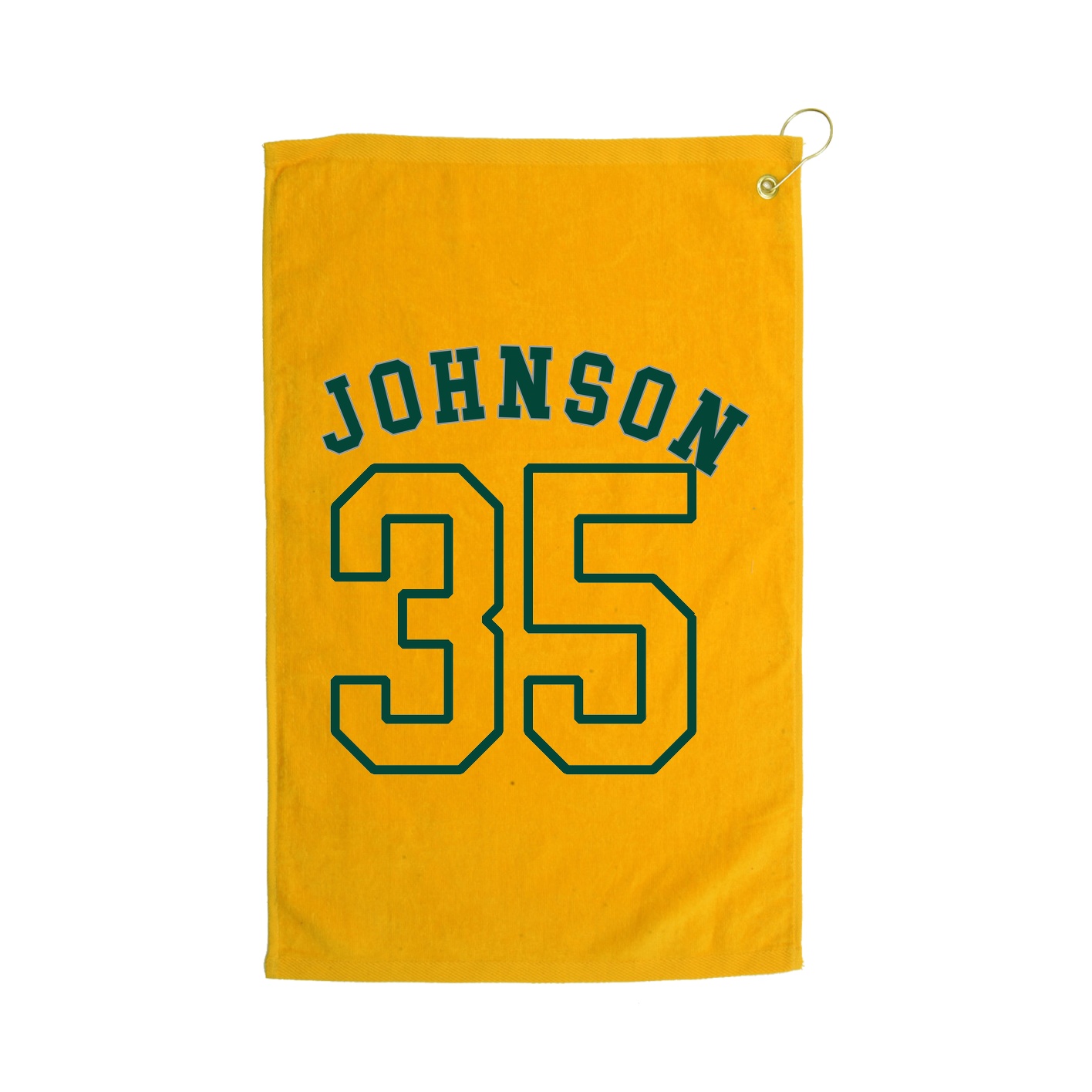 Golf Towel — Shirsey Arch in Gold