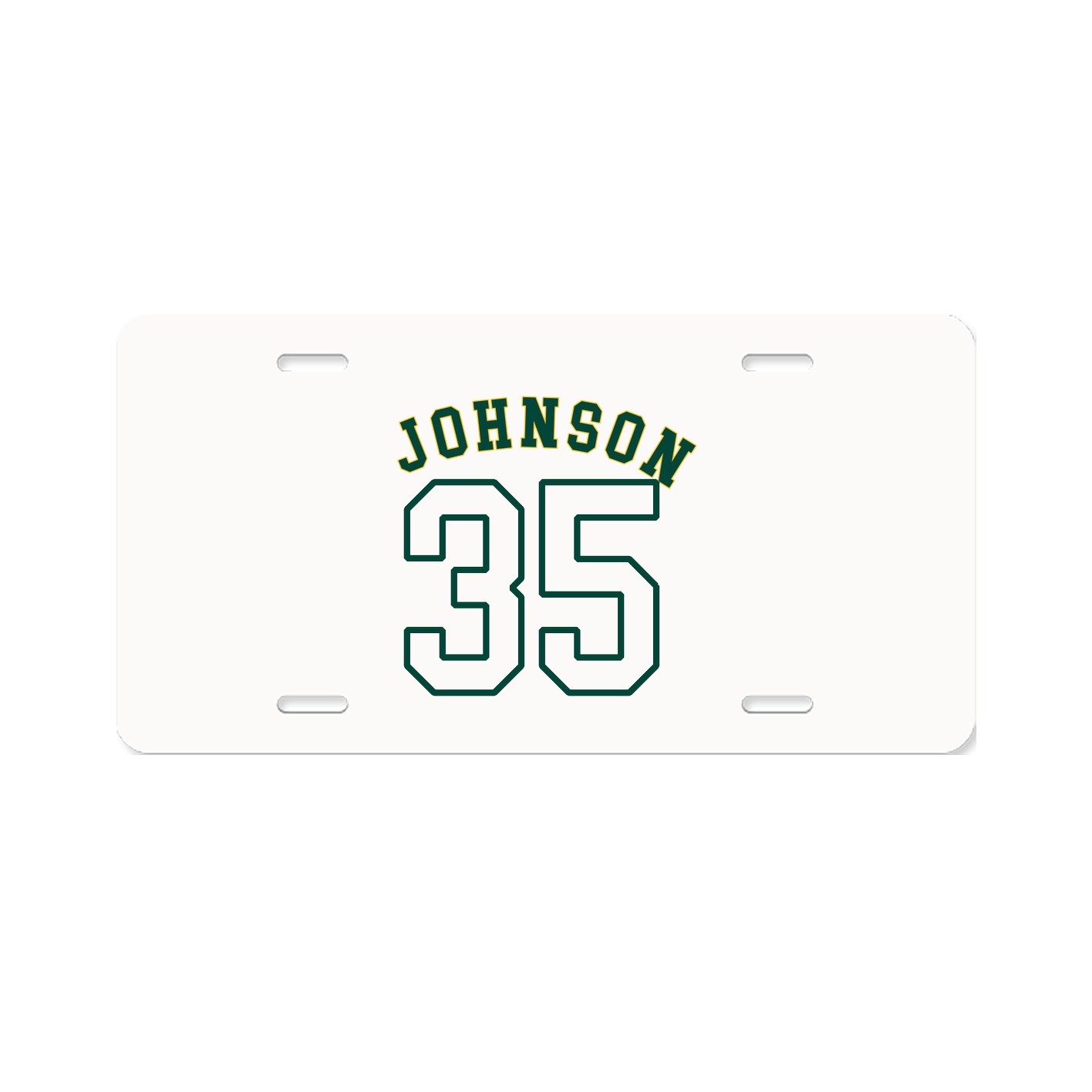 License Plate — Shirsey Arch in Classic
