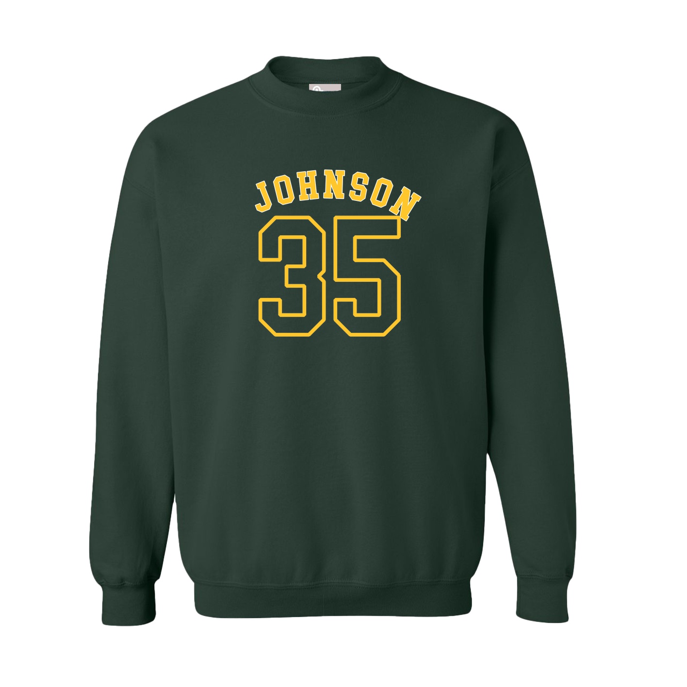 Fleece Crew — Shirsey Arch in Green