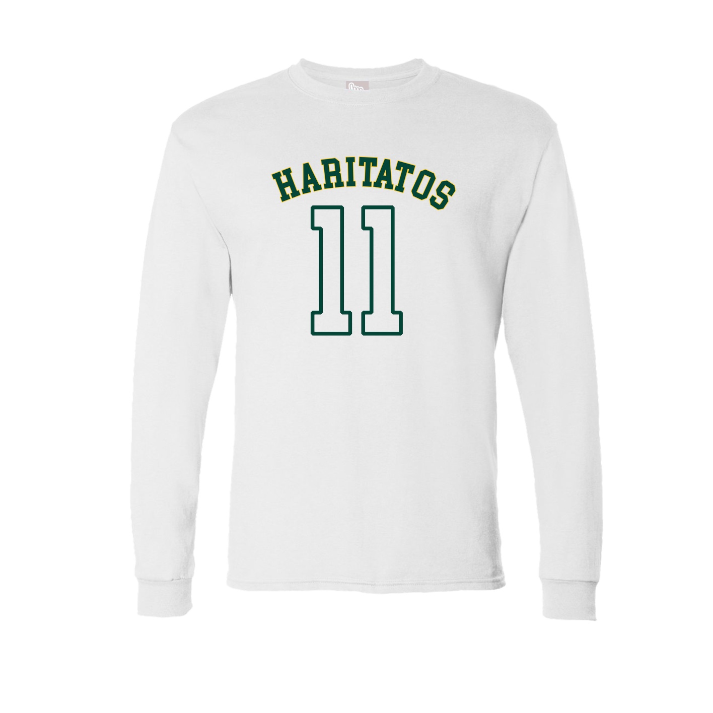 Long Sleeve Tee — Shirsey Arch in White