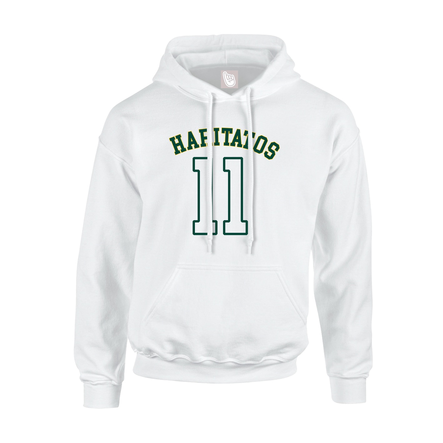 Hoodie — Shirsey Arch in White