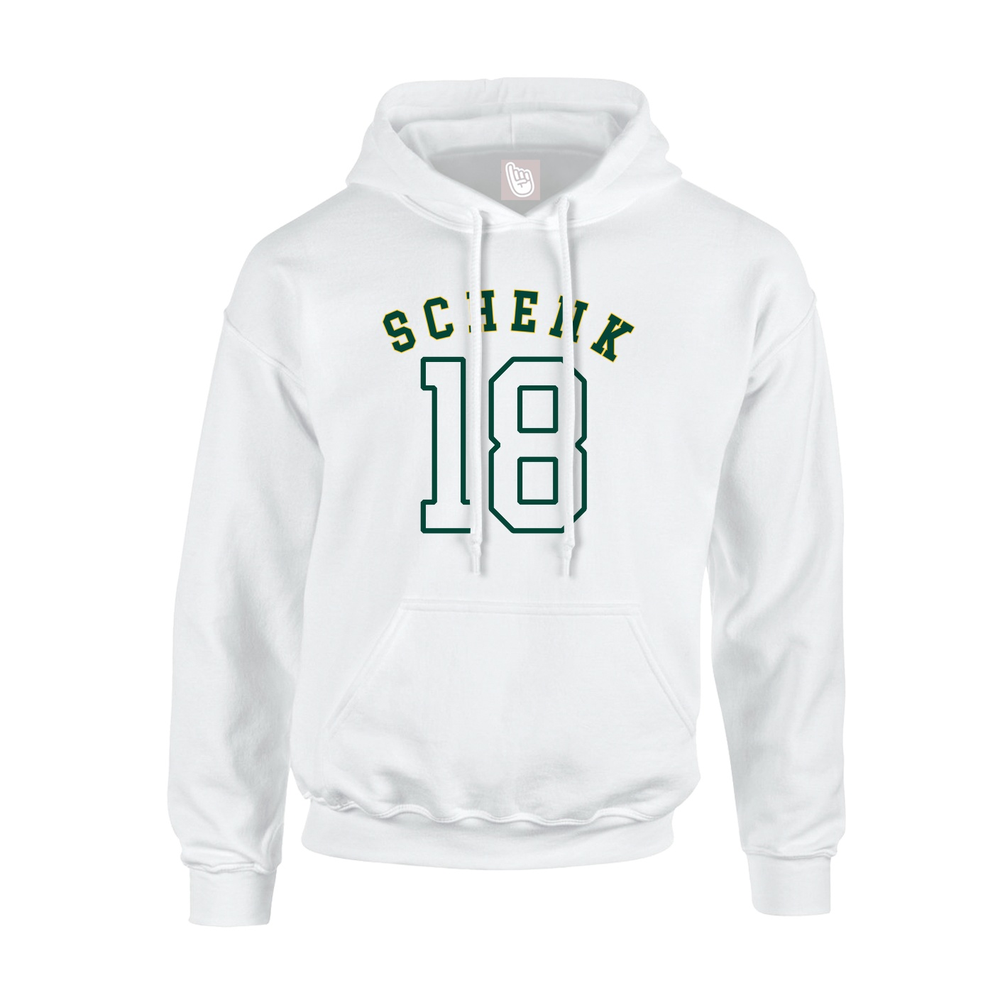 Hoodie — Shirsey Arch in White