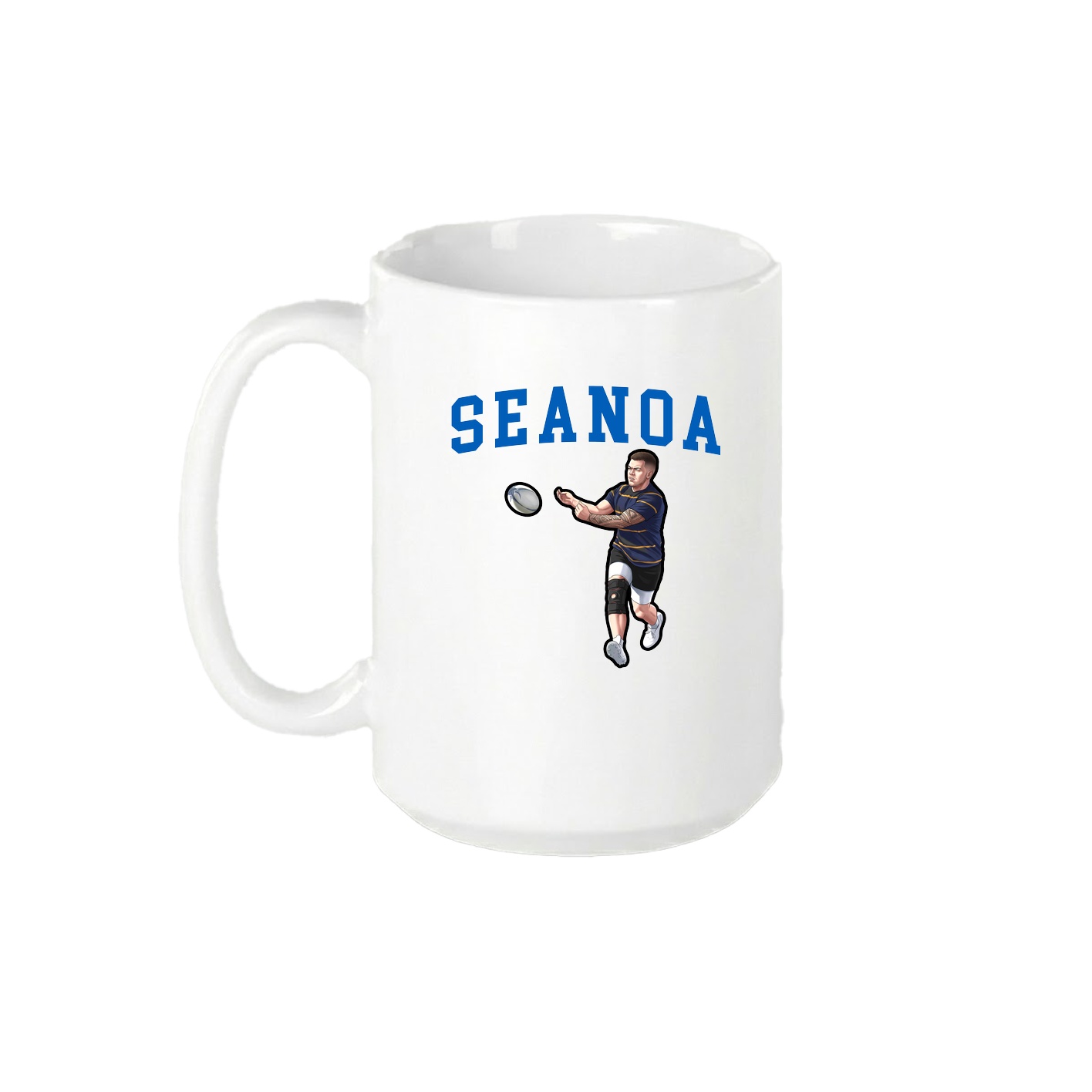 15oz Coffee Mug — Shirsey in White