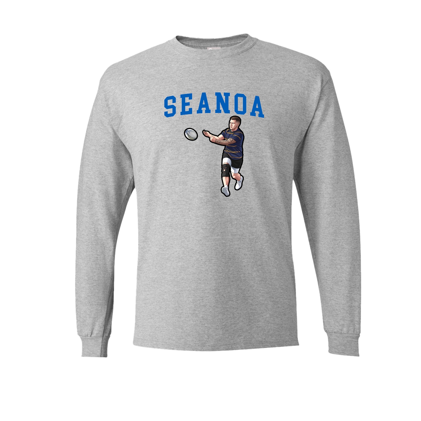 Long Sleeve Tee — Shirsey in Grey