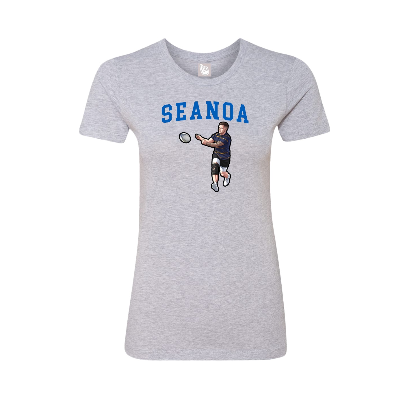 Fitted Women's Tee — Shirsey in Grey