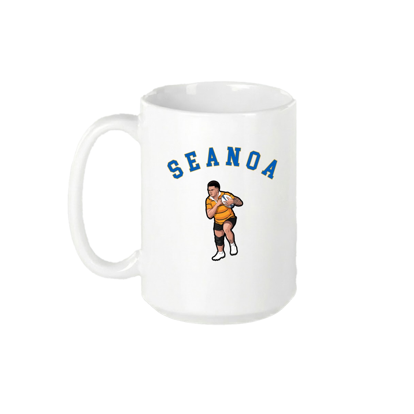15oz Coffee Mug — Shirsey Arch in White