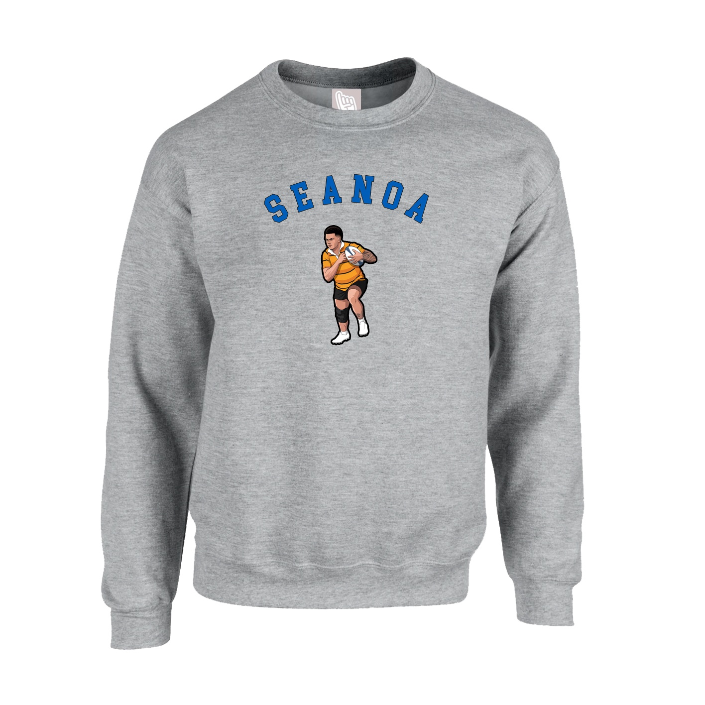 Fleece Crew — Shirsey Arch in Grey
