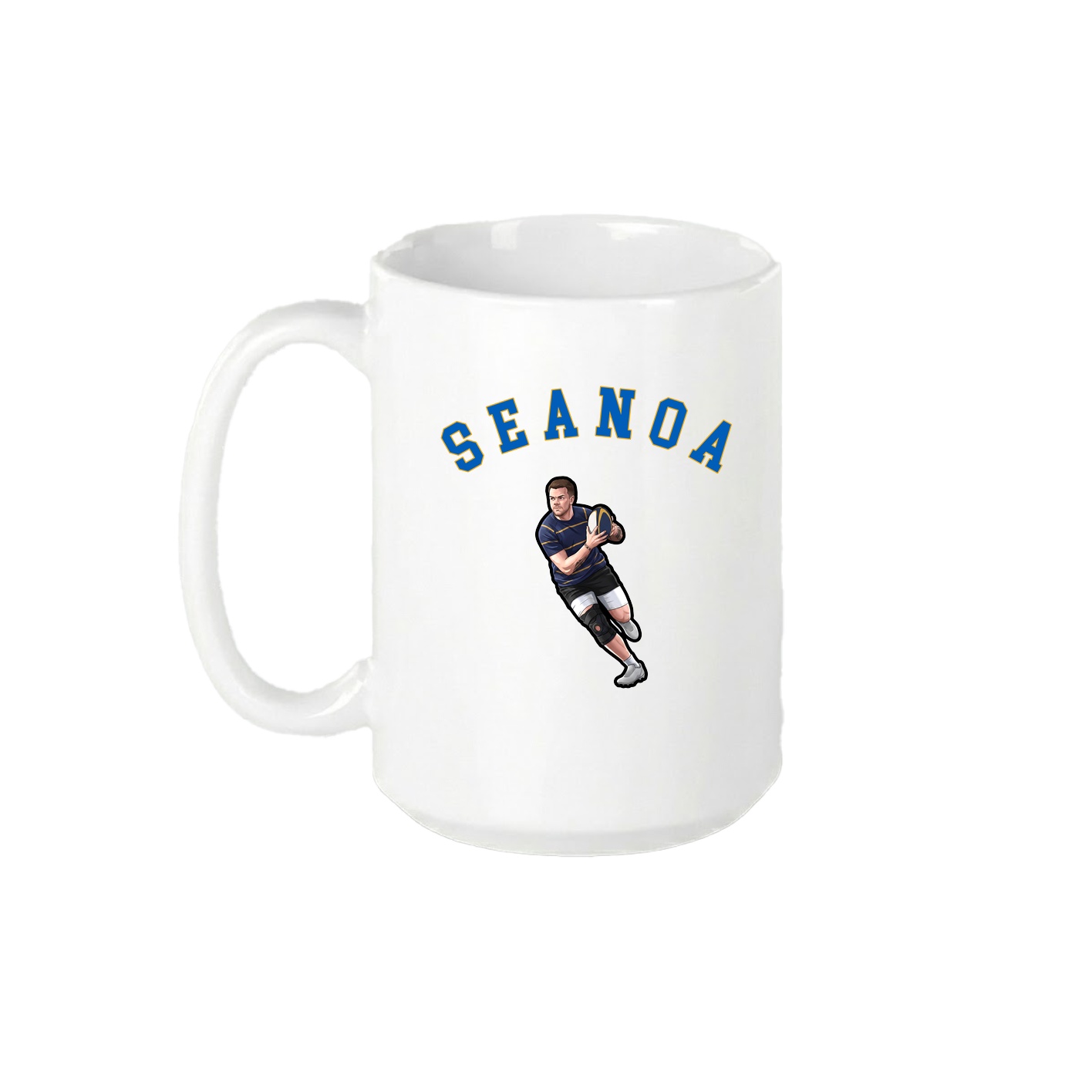 15oz Coffee Mug — Shirsey Arch in White