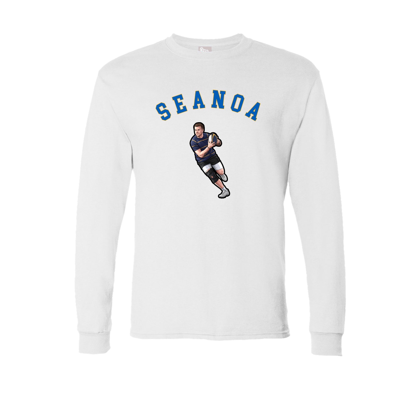 Long Sleeve Tee — Shirsey Arch in White