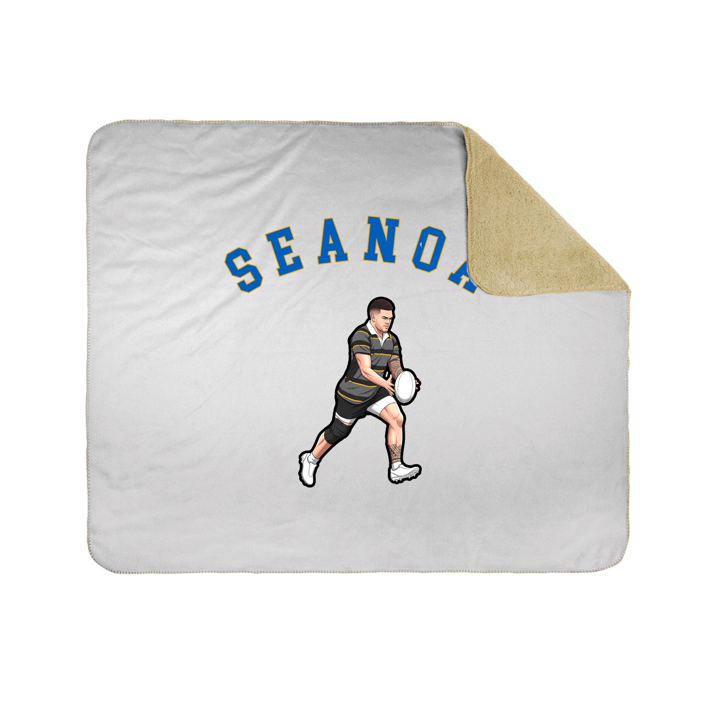 Throw Blanket — Shirsey Arch in White