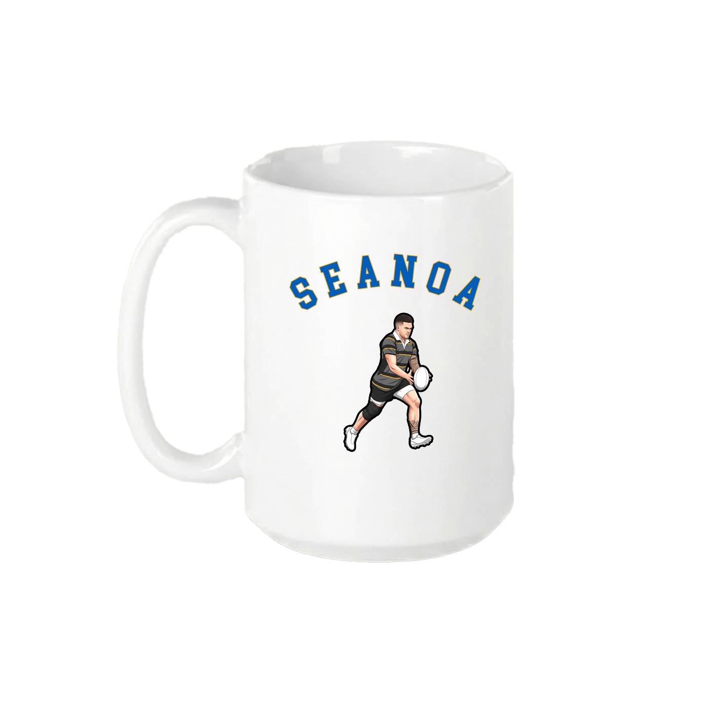 15oz Coffee Mug — Shirsey Arch in White